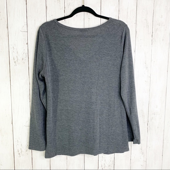 CACHE Metallic Long Sleeve Shirt XL - Picture 4 of 8